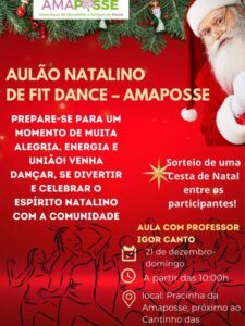 Dia 21-12 Aulão de Fit Dance na Posse em Teresópolis